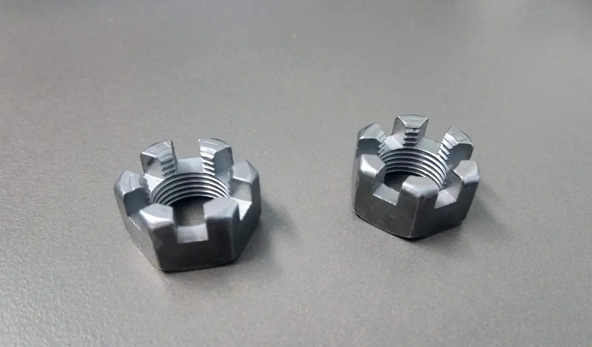 Ford Escort Mk1 Castle Nut For Sway Bar - Pair (#2216) 1
