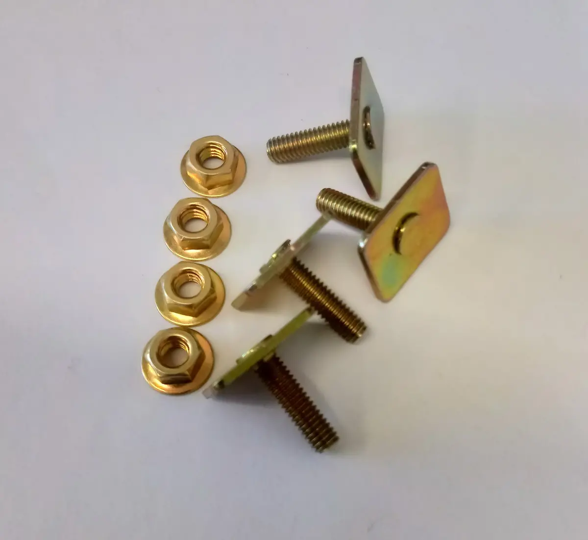 Ford Escort Mk2 Side Chrome Trim Fasteners (X 4) (#1341) 1