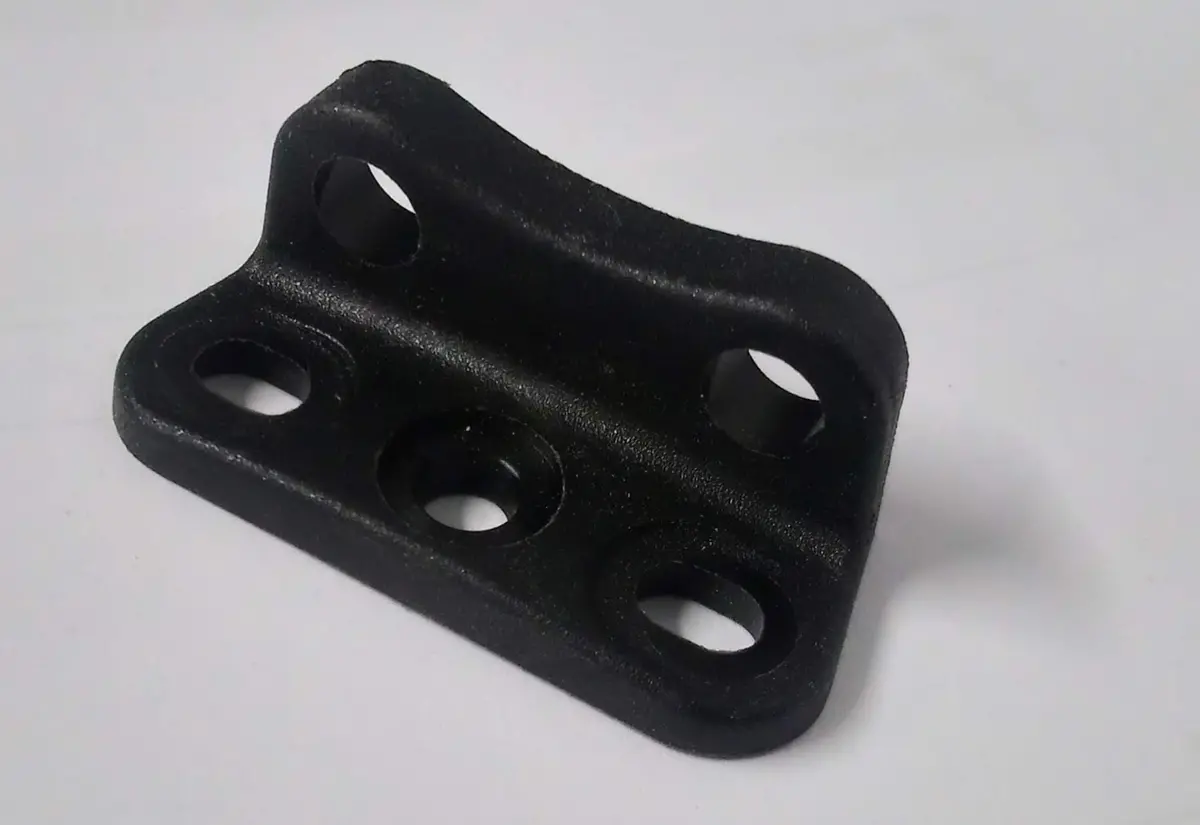 Plastic Mudflap Brackets Each (Black) 1
