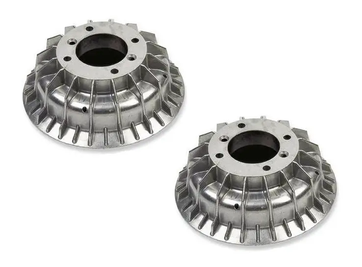 Alloy Finned Brake Drums- Pair 1