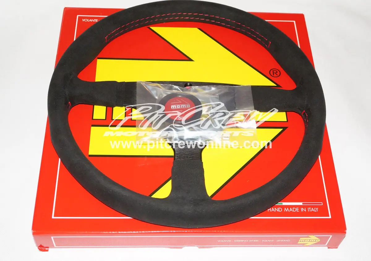 Momo Monte Carlo Alcantara Steering Wheel 3