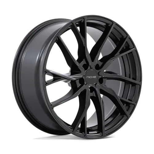 20X9 Matte Black 25Mm Niche 1Pc Wheel 1