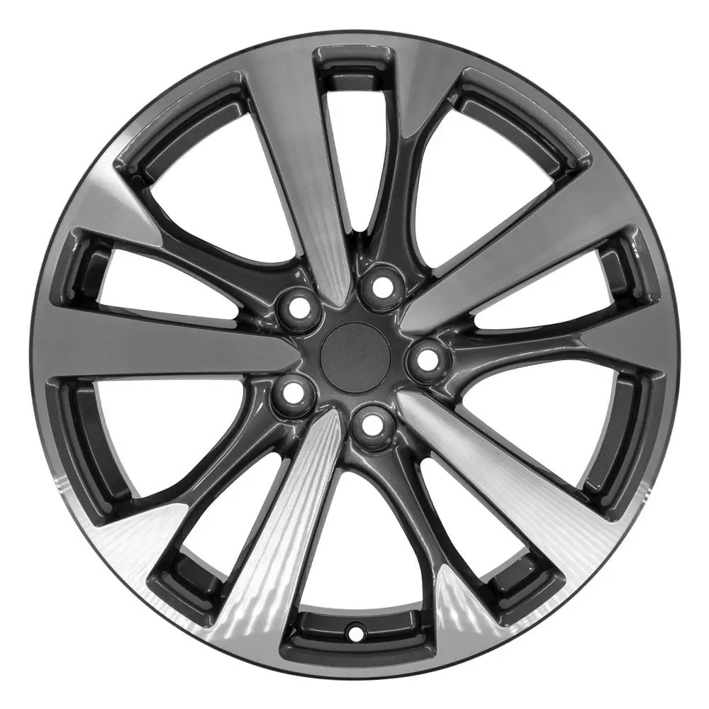 18X7.5 Replica Wheel Ns30 Fits Nissan Altima - Gunmetal 1