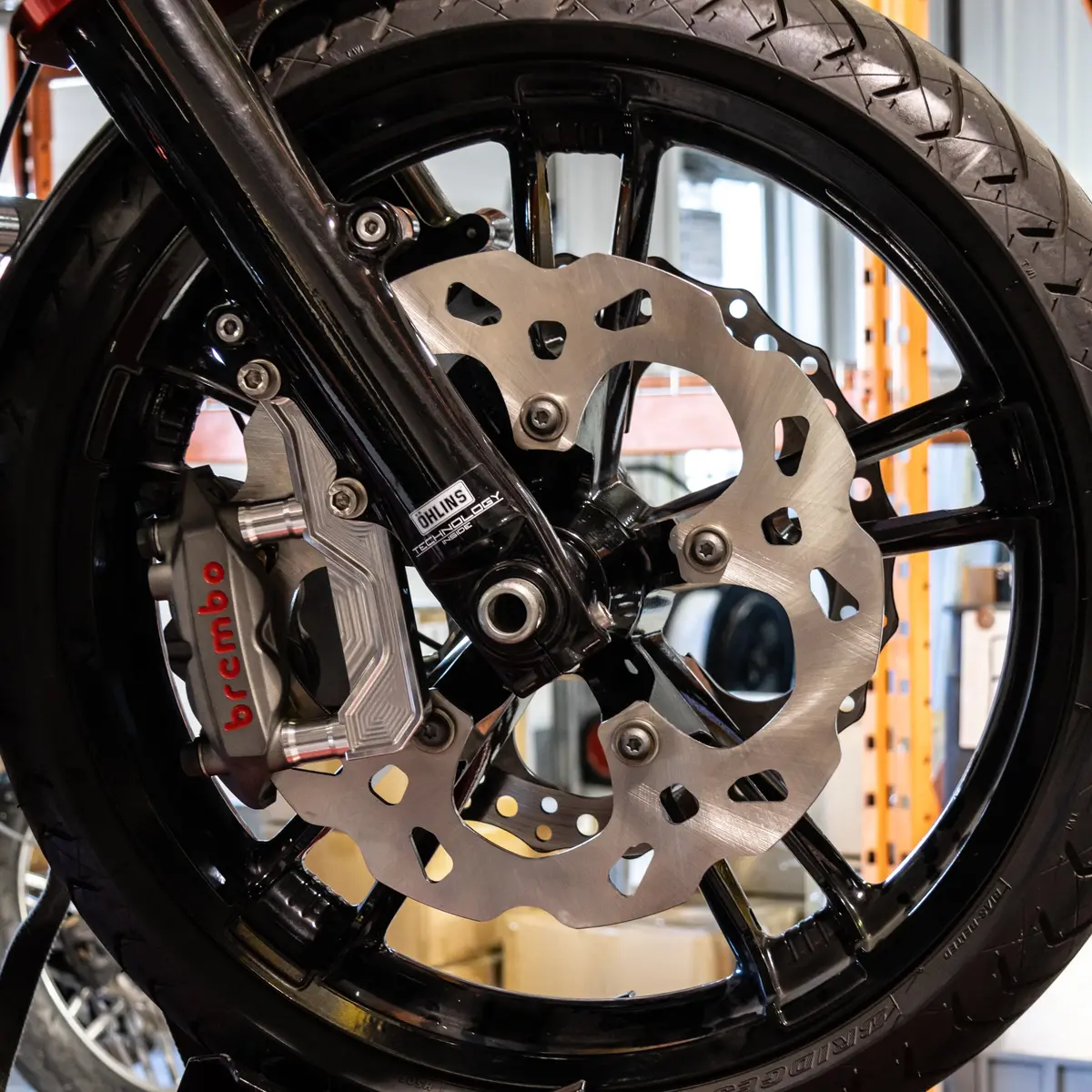 Og 13" Complete Radial Big Brake Kit For Touring - Spoke Mount 1