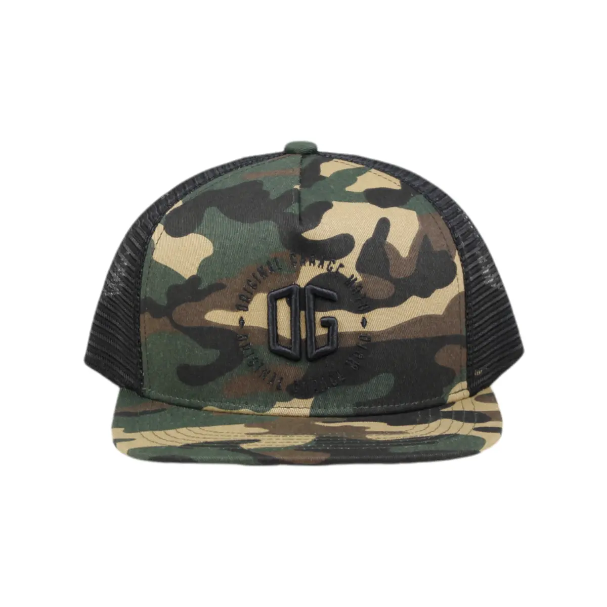 Og Blackout Camo Trucker Hat 1