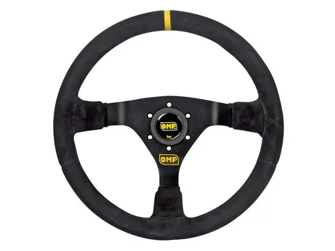 Omp Racing Steering Wheel In Suede 350Mm With 65Mm Dish 1