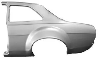 Ford Escort Mk1 Escort Rear Quarter Panel With Bubble Arch - Left Or Right 25-16-51-5/6 1