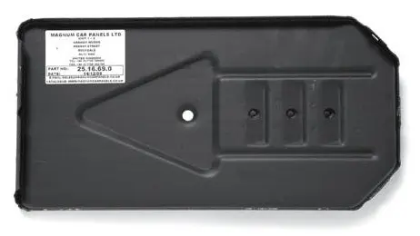Ford Capri Mk2 & Mk3 Battery Tray 25-81-69-3 1