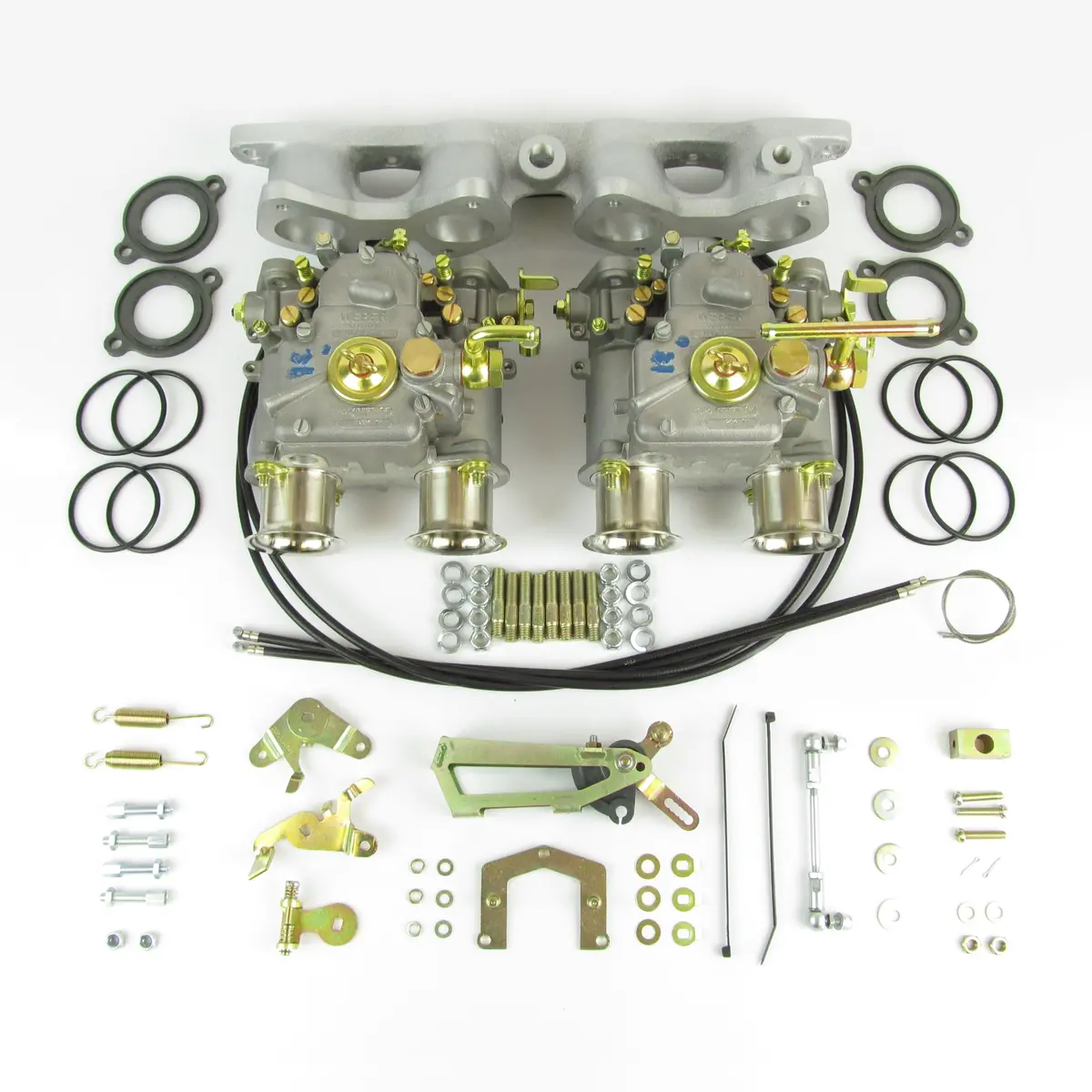 Twin Weber 40 Dcoe Carburettor Kit Ford 1.6/1.7 X/Flow 1