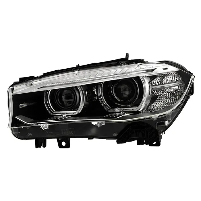 Driver Side Headlight For Bmw X5 2014–2018 | Black Factory Style Projector | Oem Left Replacement 1