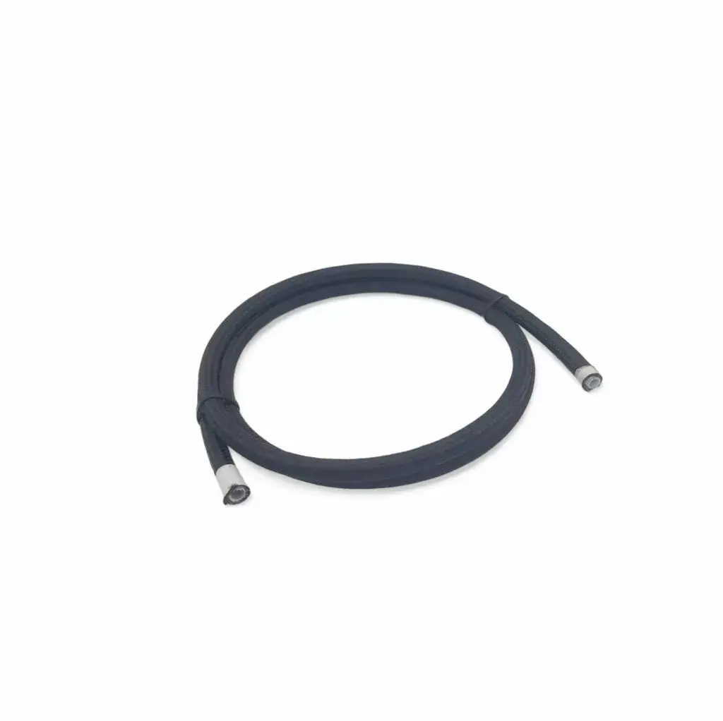 Obp Ptfe Lined Stainless Steel Braided Hose Black An -6 1