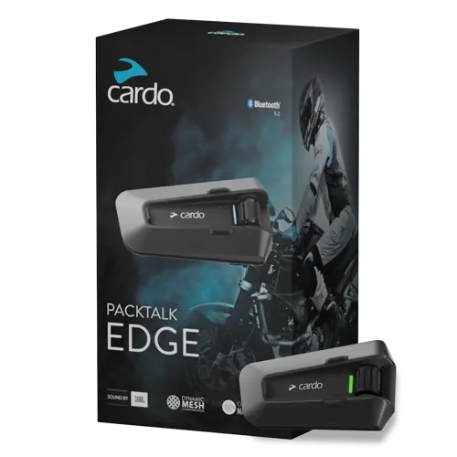 Cardo Packtalk Edge Bluetooth Headset Single 1