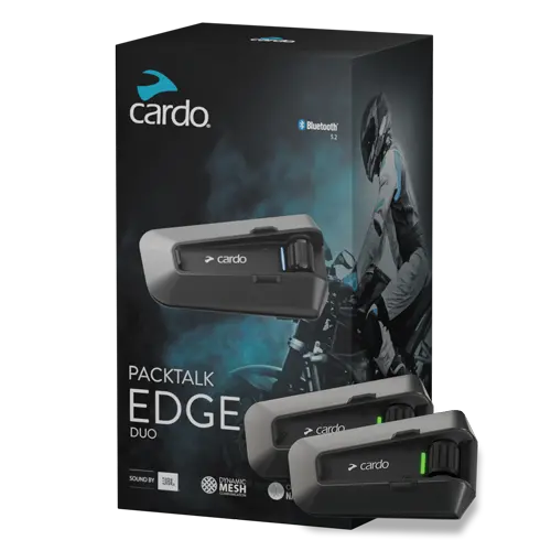 Cardo Packtalk Edge Bluetooth Headset Double 1
