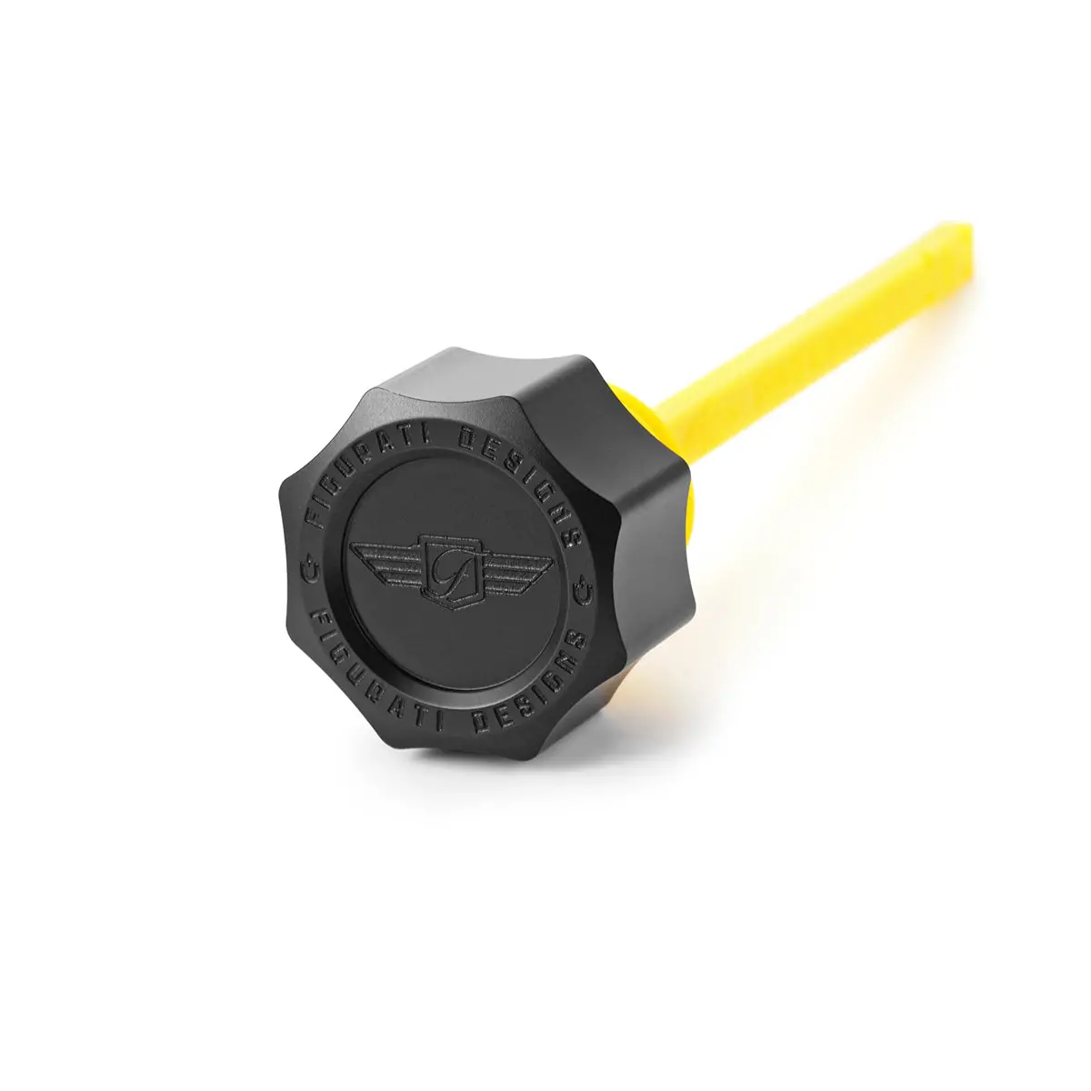 Figurati Designs Performance Dipstick For Harley-Davidson Touring M8 (2017-2025) - Curved Black 1