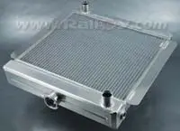 Escort Alloy Radiator Bda & Pushrod With  Square Top Tank 1