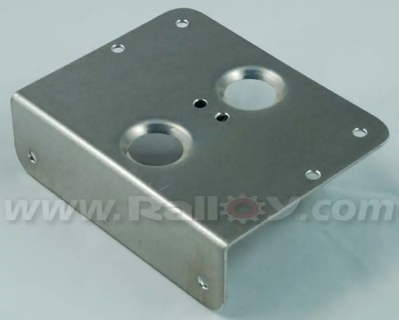 Two X Red Top Fuel Pump Bracket - Horizontal 1