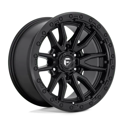 18X9 Matte Black 20Mm Fuel 1Pc Wheel 2
