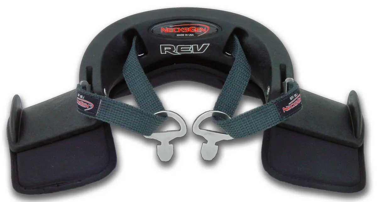 Necksgen Rev - Head & Neck Restraint (Helmet Posts Included) Sfi38.1 1
