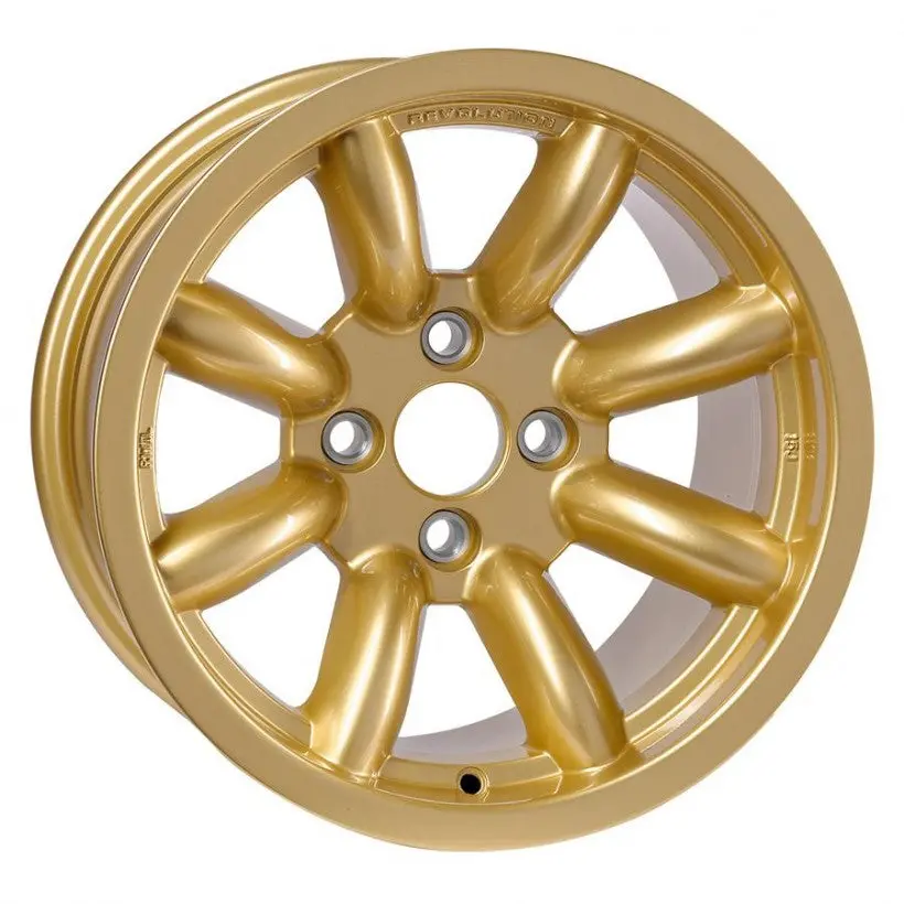 15X9 8 Spoke Escort Group 4 Gold Et-12 1