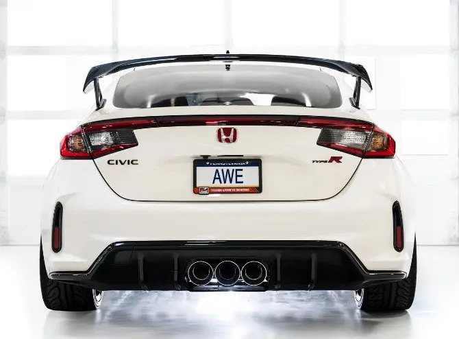 Awe Tuning 2023+ Honda Civic Type R Track Edition Exhaust W/ Front Pipe 1