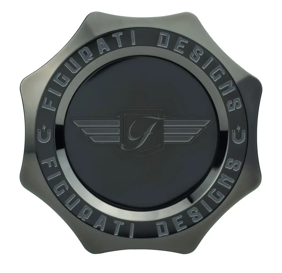 Figurati Designs Harley-Davidson Magnetic Dipstick Twin Cam Curved Black 1