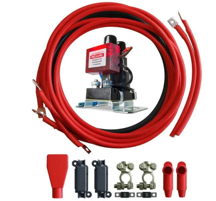 Redarc Smart Start Battery Isolator & Wiring Kit 12V 1