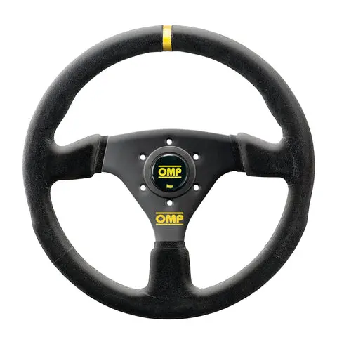 Omp Racing Steering Wheel In Suede 330Mm Flat 1