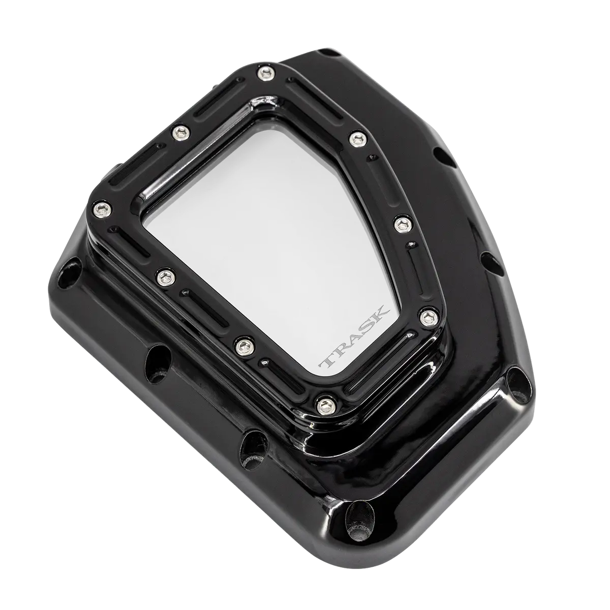 Trask Assault Series Cam Cover With Window For Twin Cam & M8 1