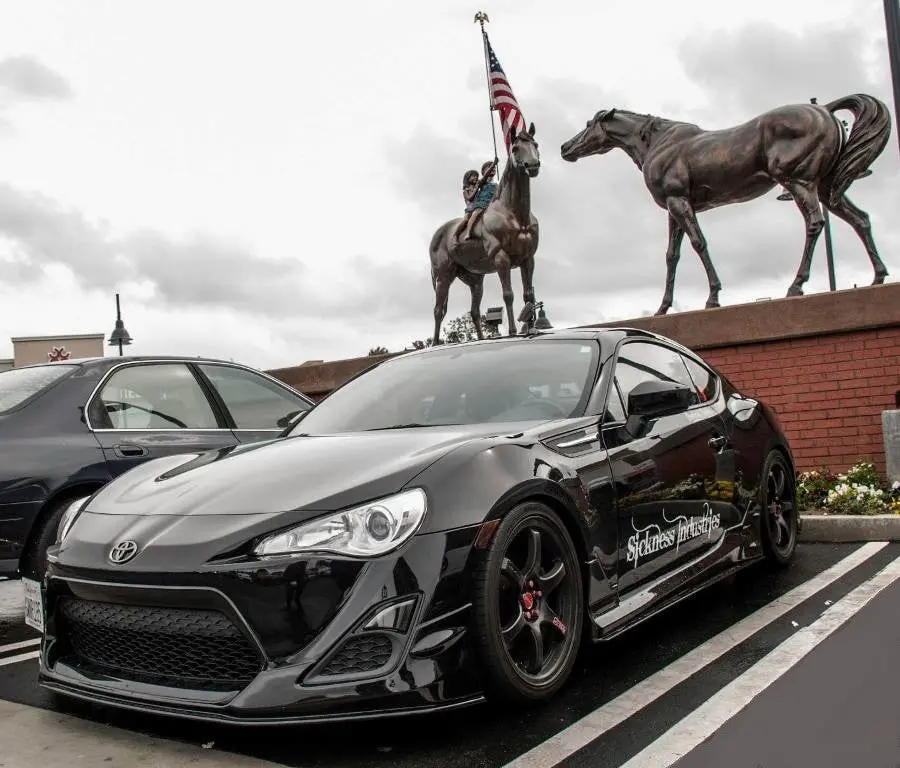 Black Beat Motor Type 1 Trd Style Body Kit (6 Pcs) - Scion Frs / Subaru Brz / Toyota Gt86 1