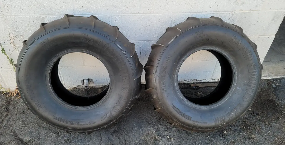 Pair Used  Sand Sports Sxs 30X11x14 2