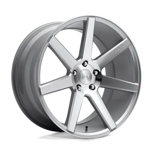 20X10.5 Gloss Silver Machined 30Mm Niche 1Pc Wheel 2