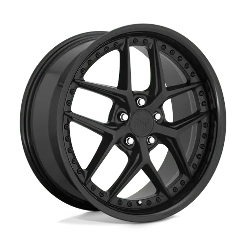 20X9 Gloss Black Matte Black 35Mm Niche 1Pc Wheel 2