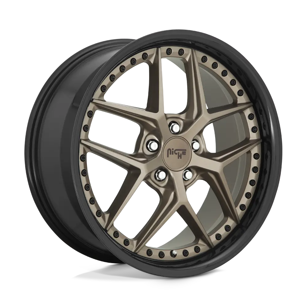20X10.5 Matte Bronze Black Bead Ring 40Mm Niche 1Pc Wheel 1