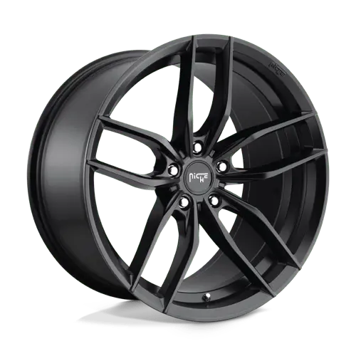 18X9.5 Matte Black 35Mm Niche 1Pc Wheel 2