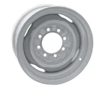 16X7 Grey Dually Wheel – Rtx X46650 – 8X165.1 Et6 Cb124.1 – Fits Chevrolet Silverado 3500 1