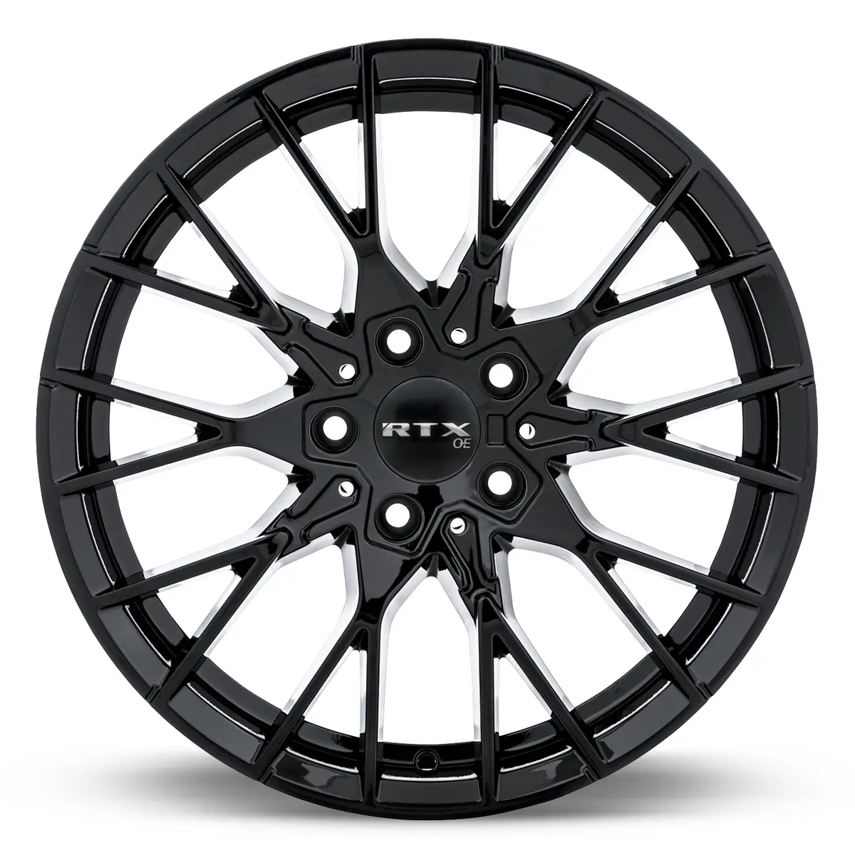 19X9 Gloss Black Wheel – Rtx Beyreuth 507413 – 5X112 Et40 Cb66.6 – Fits Audi A5 2