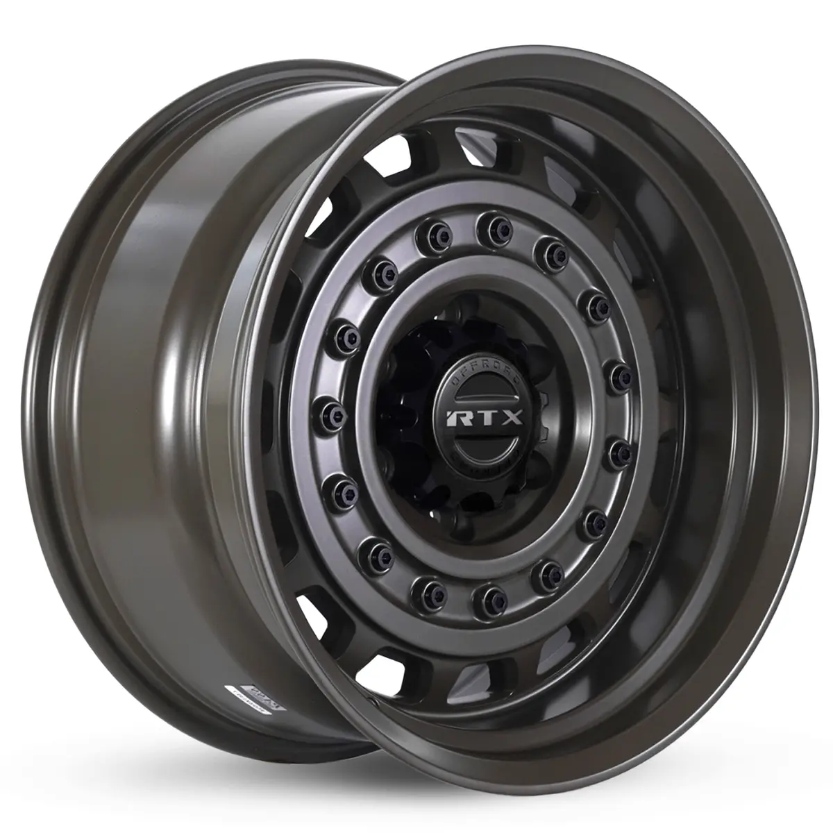 18X9 Alloy Wheel - Rtx Crusader 083445 Green Army , With 6X139.7 Bolt Pattern , 0.0 Offset , 106.1 Hubbore 
Toyota Tacoma 2002 - 2004 1