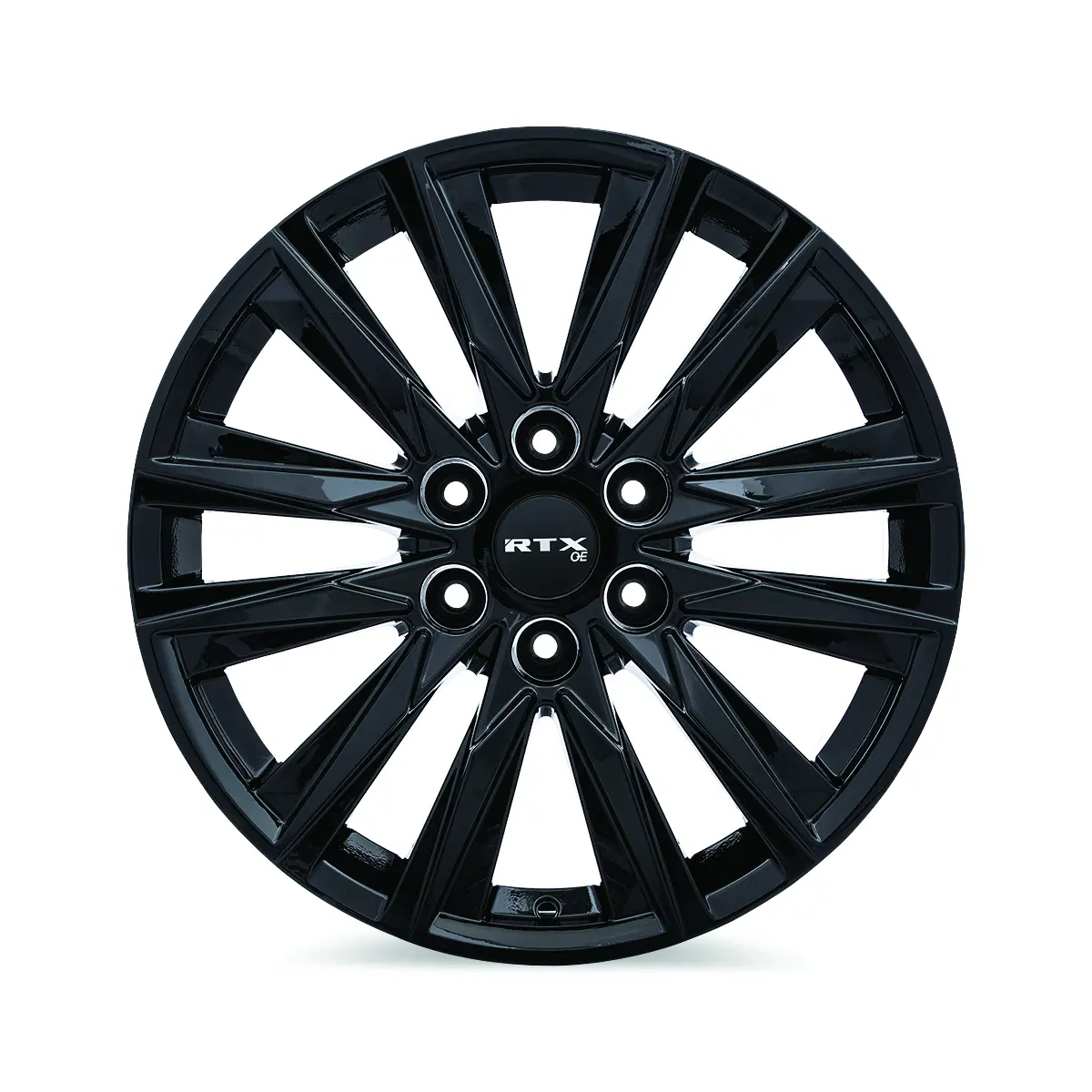 20X9 Alloy Wheel - Rtx Gm01 083084 Gloss Black , With 6X139.7 Bolt Pattern , 25.0 Offset , 78.1 Hubbore For Nissan Armada 2017-2021 2