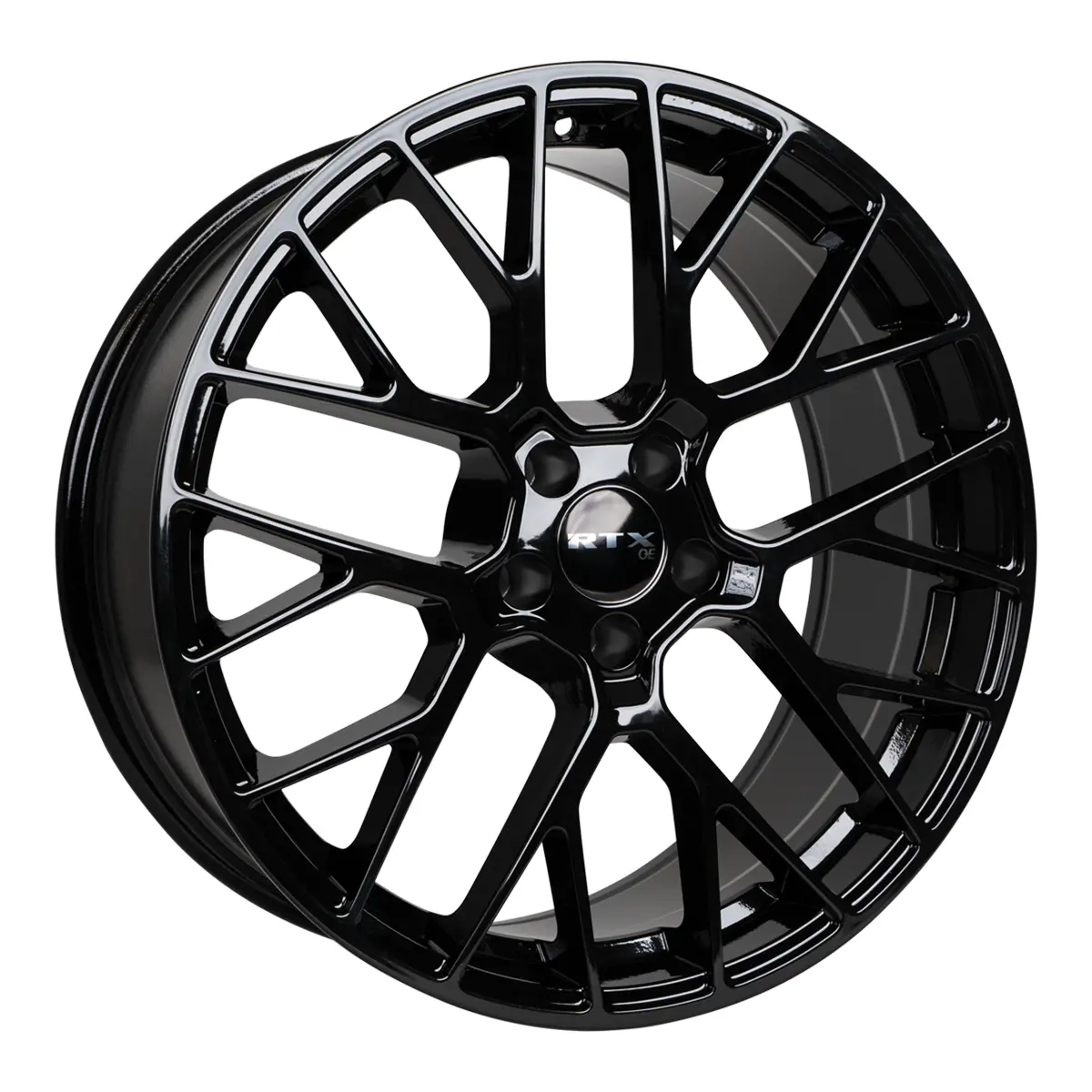 RTX Hausen 507420 Gloss Black 20x10 Wheel – 5x112 Bolt Pattern, +20mm Offset, 66.6mm Center Bore – Compatible with Audi SQ5