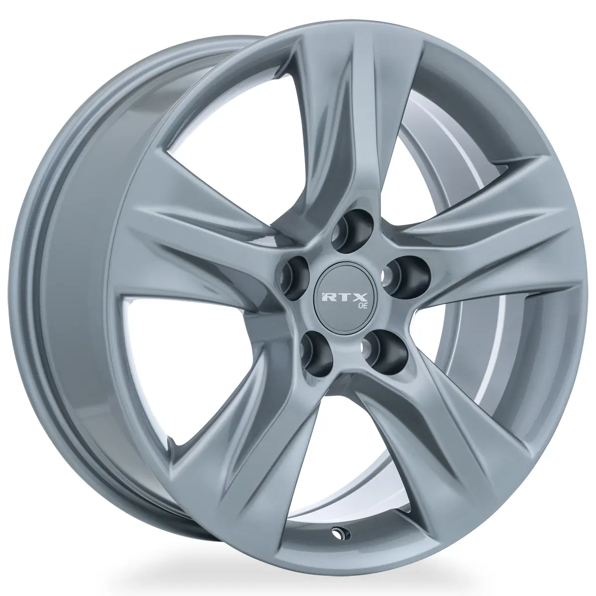 17X7.5 Alloy Wheel - Rtx Kazaki 082908 Lite Gunmetal , With 5X114.3 Bolt Pattern , 35.0 Offset , 60.1 Hubbore  For  Toyota Camry 2023 1