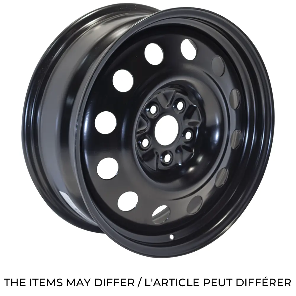 17X7.5 Rtx  Steel Wheels  X47120 -  Black , With 5X120 Bolt Pattern 42 Offset 64.1 Hubbore Honda Pilot 1