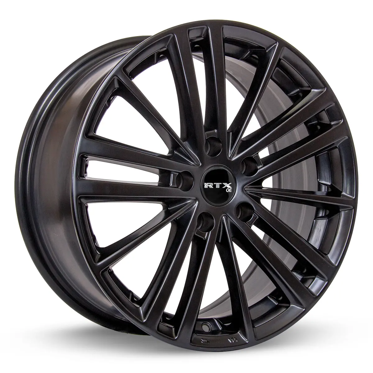 16X7 Alloy Wheel - Rtx Cosmos 081679 Satin Black , With 5X100 Bolt Pattern , 40.0 Offset , 56.1 Hubbore For  Subaru Brz 2022-2024 1