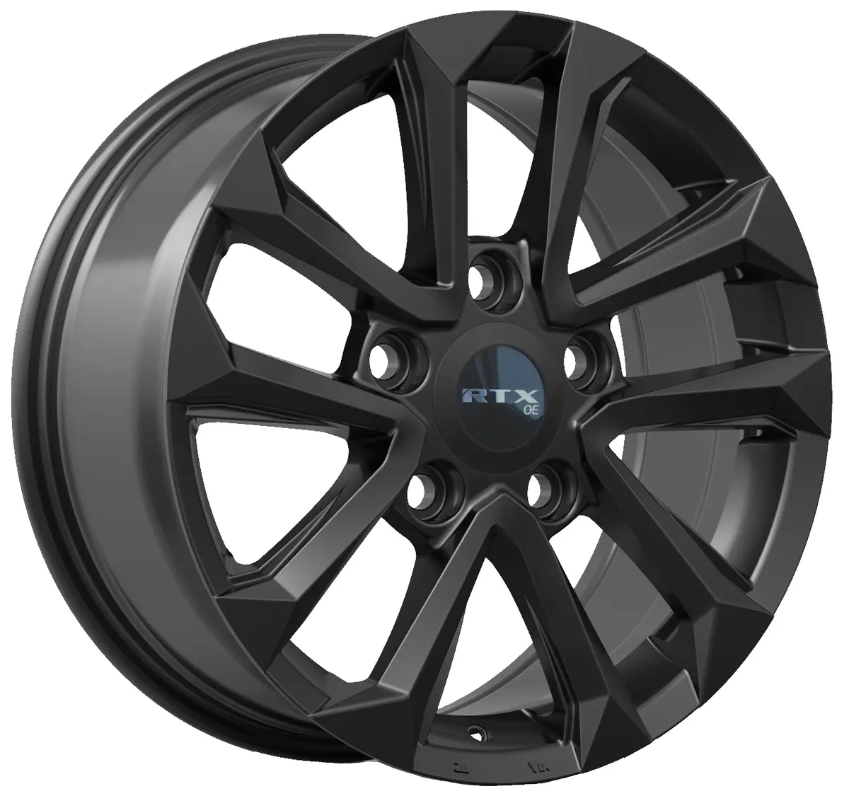 18X8 Gloss Black Wheel – Rtx Ty07 083384 – 5X150 Et56 Cb110.1 – Fits Toyota Tundra, Toyota Sequoia, Toyota Land Cruiser 1