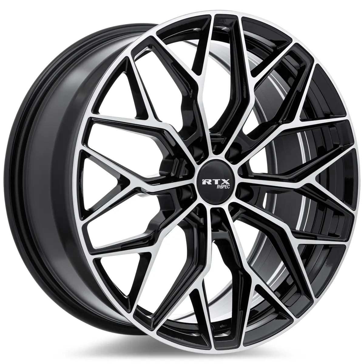 20X8.5 Gloss Black Machined Wheel – Rtx Rs02 083156 – 5X114.3 Et38 Cb67.1 – Fits Nissan Maxima 1
