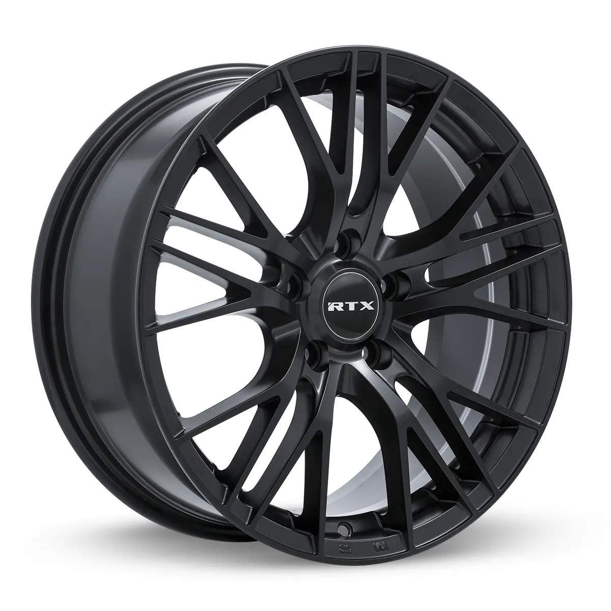 18X8 Alloy Wheel - Rtx Vertex 082057 Satin Black , With 5X120 Bolt Pattern , 35.0 Offset , 72.6 Hubbore Toyota Mirai  2021 1