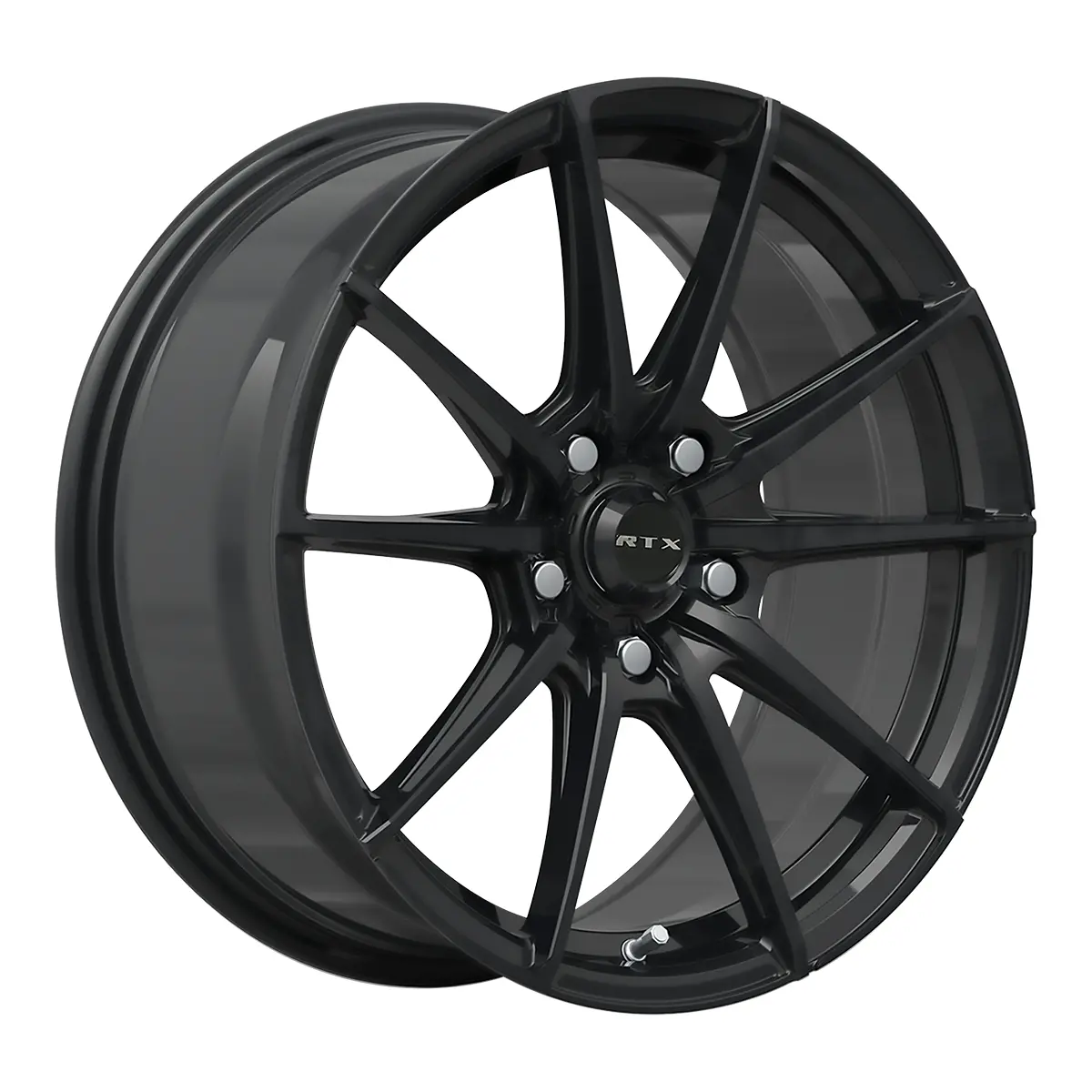 17X7.5 Alloy Wheel - Rtx Sl01 082882 Gloss Black , With 5X114.3 Bolt Pattern , 40.0 Offset , 73.1 Hubbore  For  Honda Accord 2023-2024 1