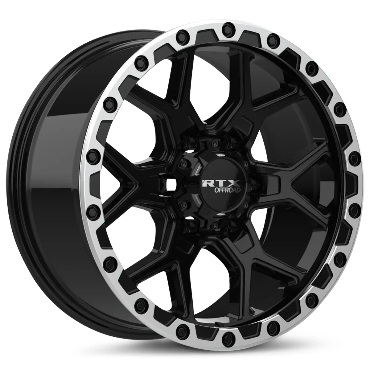 17X8.5 Gb Mach Lip – Rtx Storm – 6X139.7 Et20 Cb106.1 – Fits Tacoma, 4Runner 1