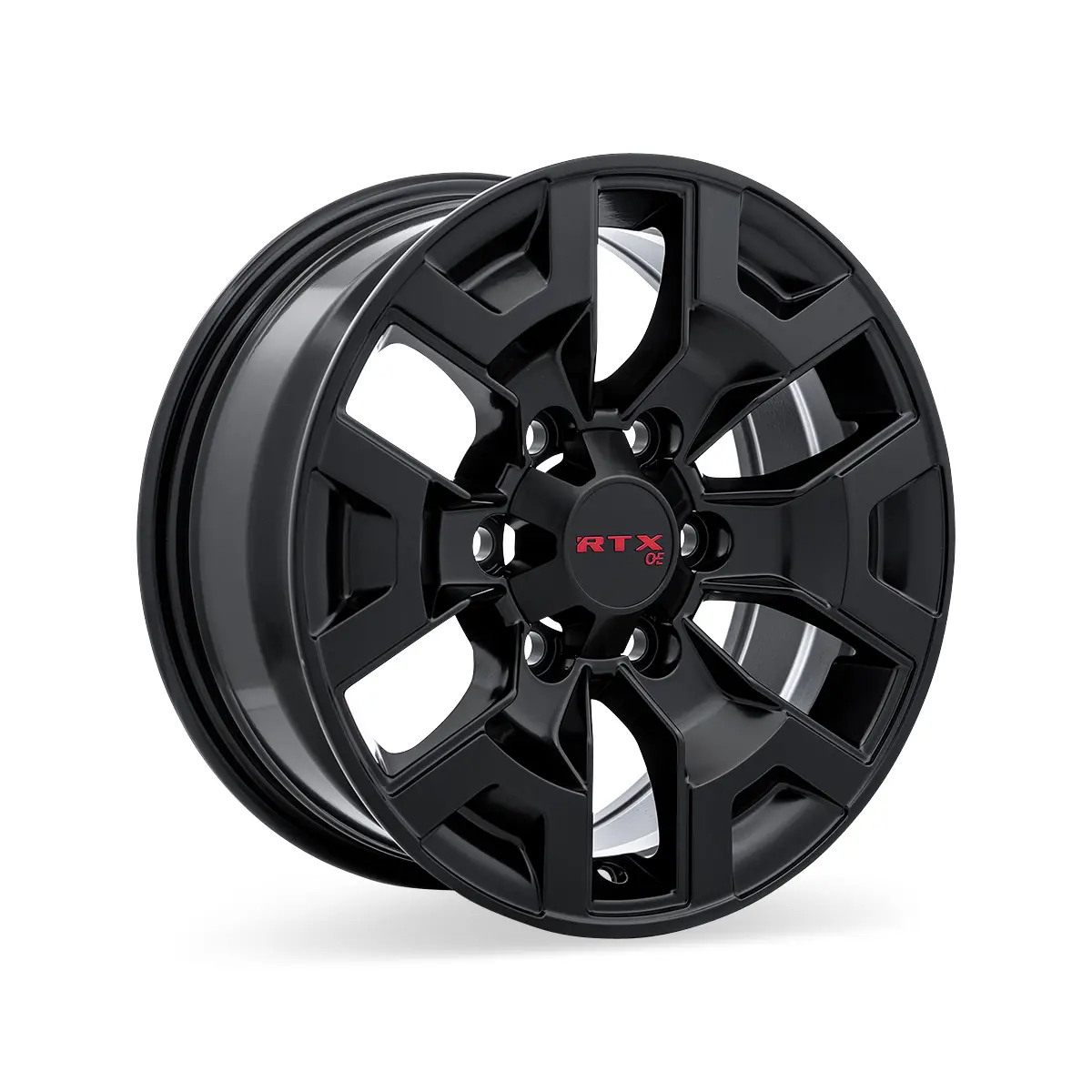 16X7 Satin Black – Rtx Ty01 – 6X139.7 Et20 Cb106.1 – Fits Tacoma, 4Runner 1