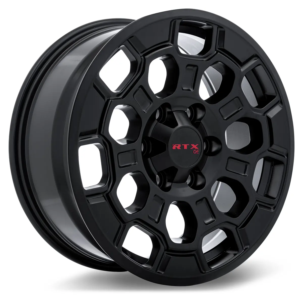 20X9 Alloy Wheel - Rtx Ty03 083169 Satin Black , With 6X139.7 Bolt Pattern , 35.0 Offset , 95.1 Hubbore For  Toyota Sequoia 2024 1