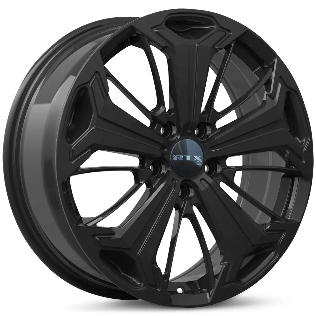 19X7.5 Alloy Wheel - Rtx Ty06 083340 Gloss Black , With 5X114.3 Bolt Pattern , 35.0 Offset , 60.1 Hubbore Lexus 2019 1